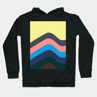 Retro Californian Waves Hoodie